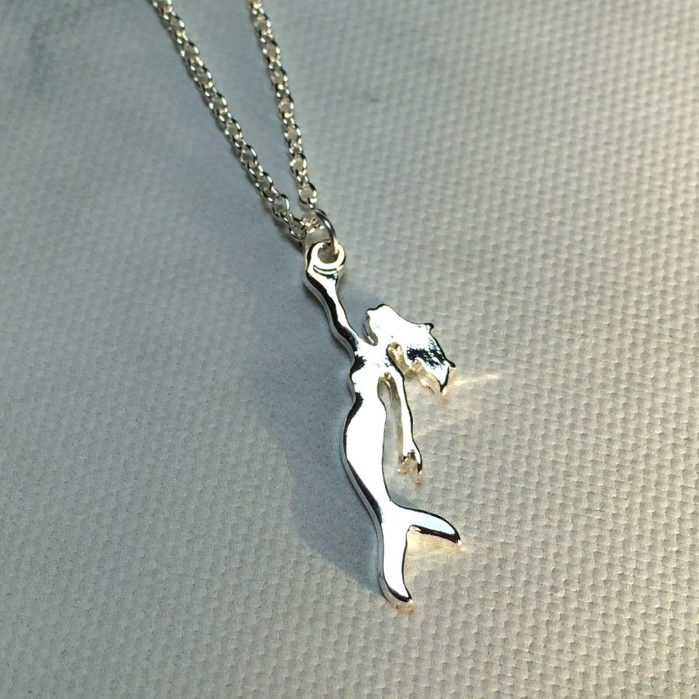 Silver Mermaid Necklace